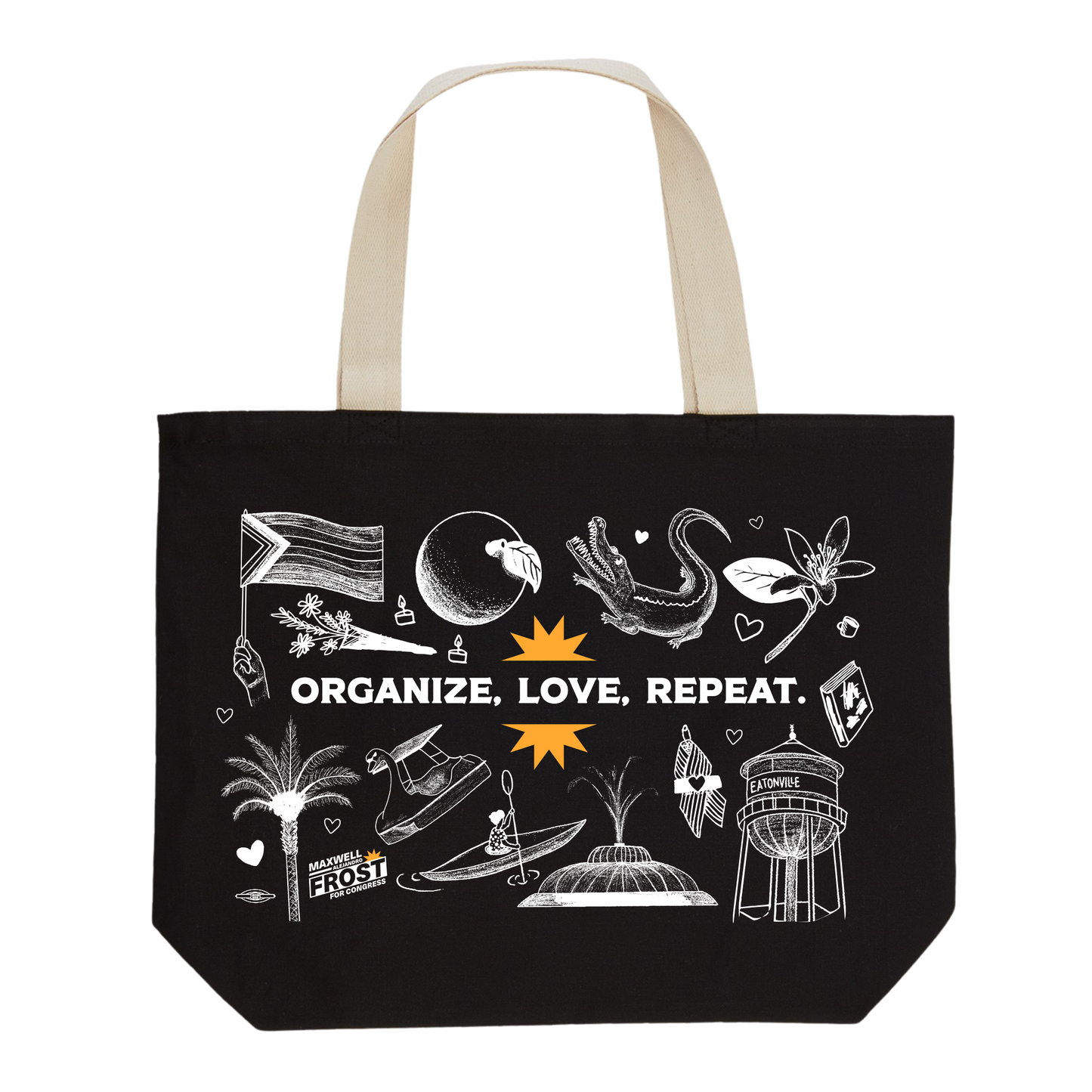 Organize, Love, Repeat Tote Bag